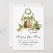 ボヘミアンコンポジション クリスマスホリデー オープンハウス 招待状 (正面)