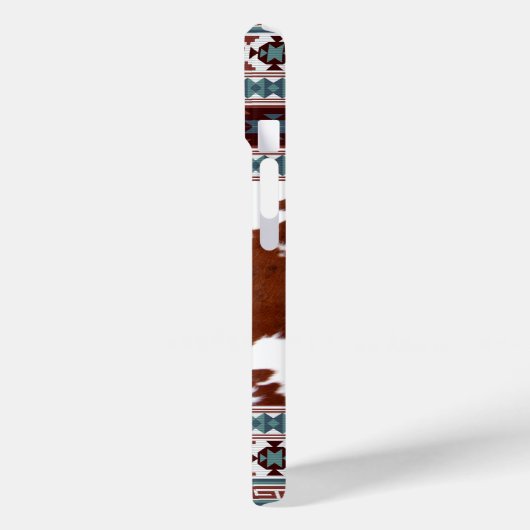 ボヘミアンサウスウエスタンコウィド女性のカーボーイスタイル Case-Mate iPhoneケース (裏面 / 左)