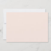 ボヘミアンサボスデザートリハーサルディナー 招待状 (裏面)