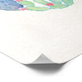 ボヘミアンサボテン ポスター (角)