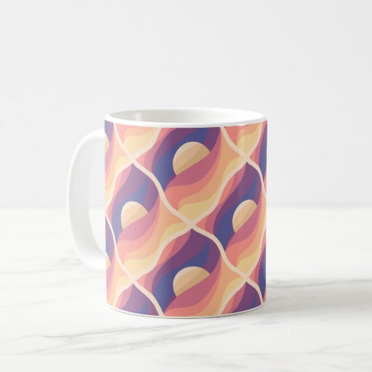 ボヘミアンサンセット コーヒーマグカップ (正面左)