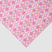 ボヘミアンシックピンク絞り染めパターンティッシュペーパー 薄葉紙 (詳細)