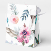 ボヘミアンシックフローラボホガールバースデーパーティー フェイバーボックス (裏面サイド)