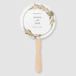 ボヘミアンシックフローラ結婚ズ ハンドファン