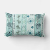 ボヘミアンシーサイドウォーター色 ランバークッション (正面)