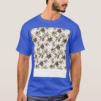 ボヘミアンシームレスパターンボホヒッパイジプシー花 Tシャツ