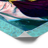 ボヘミアンジプシーガールプリント ポスター (角)