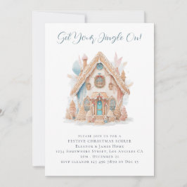 ボヘミアンジンジャーブレッドハウスメリークリスマス 招待状