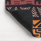 ボヘミアンスタイルのアフリカ民族の雰囲気 マウスパッド (コーナー)