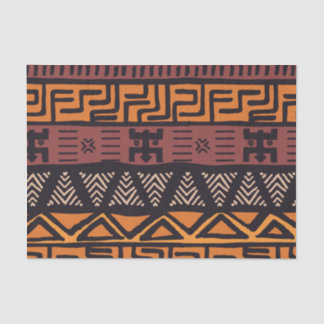 ボヘミアンスタイルのアフリカ民族の雰囲気 薄葉紙