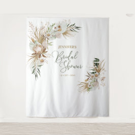 ボヘミアンスタイルのブライダルシャワー ウェディングシャワー装飾タペストリー タペストリー