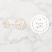 ボヘミアンスタイルのブライダルシャワー コンフェッティ (正面)