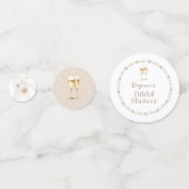 ボヘミアンスタイルのブライダルシャワー コンフェッティ (裏面)