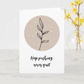 ボヘミアンスタイルの花柄グリーティングカード　繊細なデザイン カード (黄色い花)