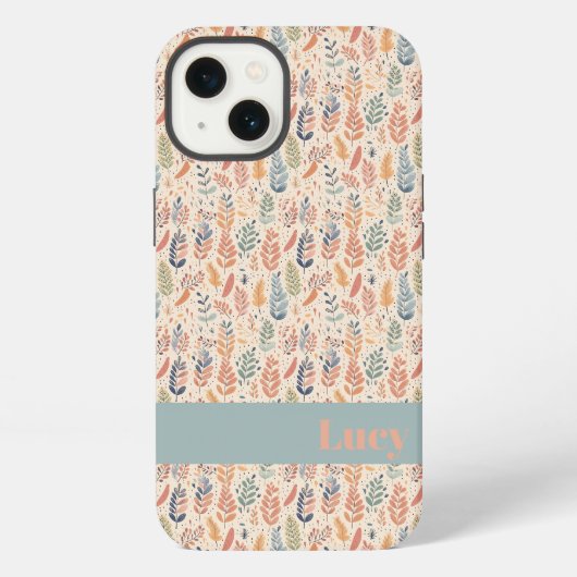 ボヘミアンスタイルパステル iPhoneケース (裏面)