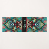 ボヘミアンスタイル ヨガマット (正面(横))