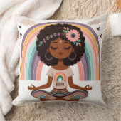 ボヘミアンセレニティヨガピロー クッション (ブランケット)