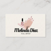 ボヘミアンタトゥーハンドネイルアートサロン名刺 名刺 (正面)