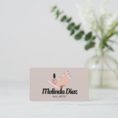 ボヘミアンタトゥーハンドネイルアートサロン   名刺 (スタンド正面)