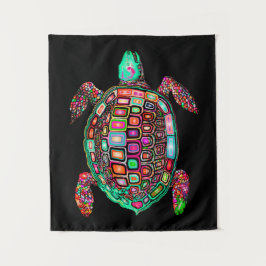 ボヘミアンタートルウォールタペストリー タペストリー