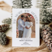 ボヘミアンチックなアーチ 大歓迎!妊娠発表 シーズンカード