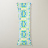 ボヘミアンチンツ20パステルグリーンブルーピンク ボディピロー (正面縦)