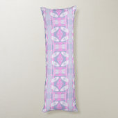 ボヘミアンチンツ53パステルピンクペリウィンクル ボディピロー (裏面 (縦))