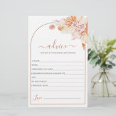 ボヘミアンテラコタアドバイス（花嫁カード用） (スタンド正面)