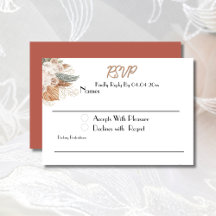 ボヘミアンテラコッタの出欠確認カード