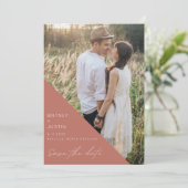 ボヘミアンテラコッタアーチ結婚写真 セーブザデート (スタンド正面)