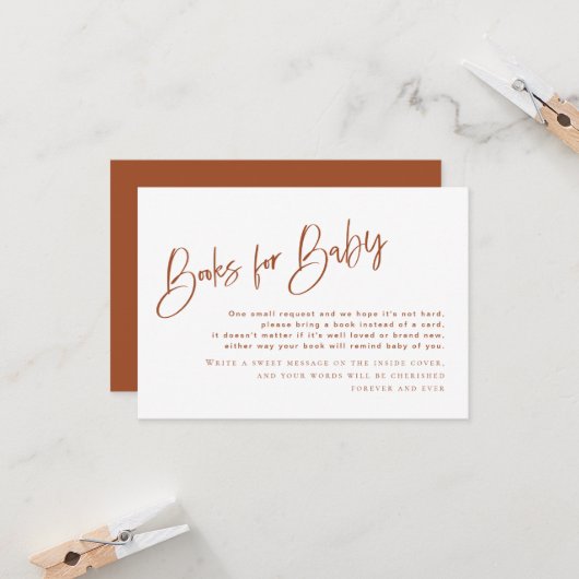 ボヘミアンテラコッタベビーシャワーブズベビー (正面/裏面インサイチュ)