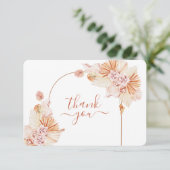 ボヘミアンテラコッタ結婚砂漠サンキューカード サンキューカード (スタンド正面)