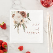 ボヘミアンテラコッタ花模様ウェディングレセプション (インサイチュ)