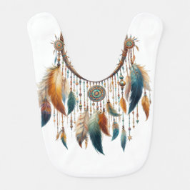 ボヘミアンテーマのドリームキャッチャー ベビービブ