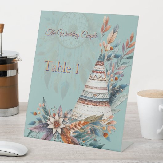 ボヘミアンテーマの夢想家 台座サイン (インサイチュ)