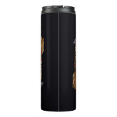 ボヘミアンディアースカルウォーターカラーアート タンブラー (裏面)