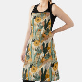 ボヘミアンデザートサボツオールオーバープリントエプロン エプロン (インサイチュ)