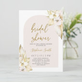 ボヘミアンデザートブライダルシャワー招待 招待状 (スタンド正面)