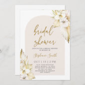 ボヘミアンデザートブライダルシャワー招待 招待状 (正面/裏面)