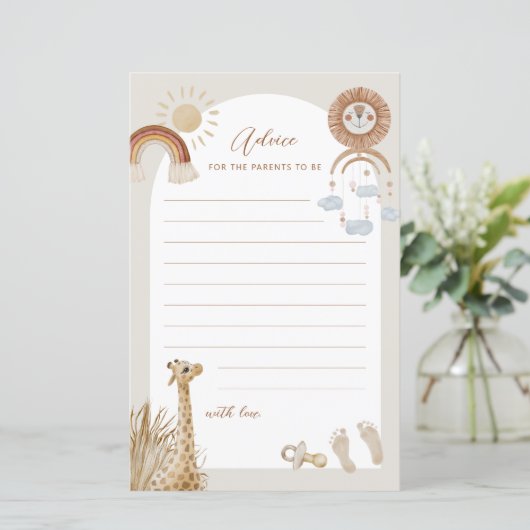 ボヘミアントイズGiraffe Sunアドバイス (スタンド正面)