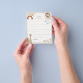 ボヘミアントイズGiraffe Sunアドバイス チラシ (手)