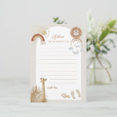 ボヘミアントイズGiraffe Sunアドバイス 招待状 (スタンド正面)