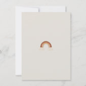 ボヘミアントイズGiraffe Sunアドバイス 招待状 (裏面)