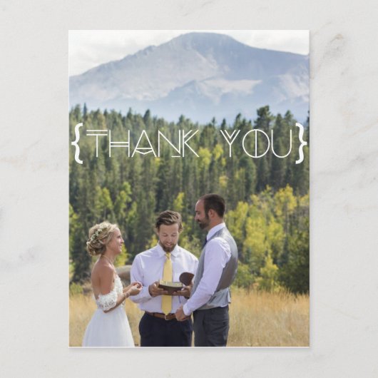 ボヘミアントライバルありがとうはがき ポストカード (正面)