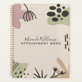 ボヘミアントランタル抽象芸術アポイントメント プランナー手帳 (正面)