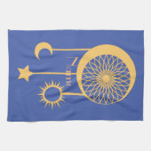 ボヘミアンドリームキャッチャーThunder_Cove キッチンタオル (横)