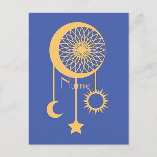 ボヘミアンドリームキャッチャーThunder_Cove ポストカード (正面)