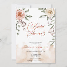 ボヘミアンハウス | ヴィンテージローズのブライズシャワー