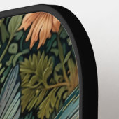 ボヘミアンハミングバードアートボホシック植物学 ピックルボールラケット (左詳細)