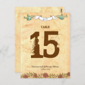 ボヘミアンハート、バラ、鳥、およびバナ結婚ーズ ポストカード (正面/裏面)